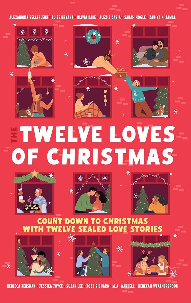 The Twelve Loves of Christmas: An advent romance collection cover image