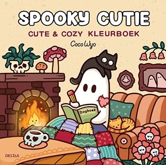 Spooky Cutie Cute & Cozy kleurboek Coco Wyo cover image