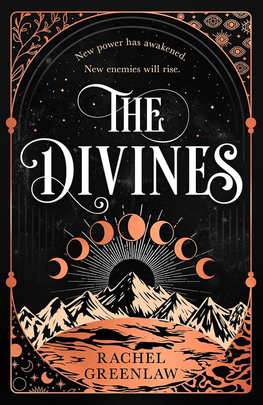The Divines: Sophia DeWinter will return! Pre-order the sequel to THE ORDEALS - the romantasy full of magic, romance and danger that everyone is reading: Book 2 cover image