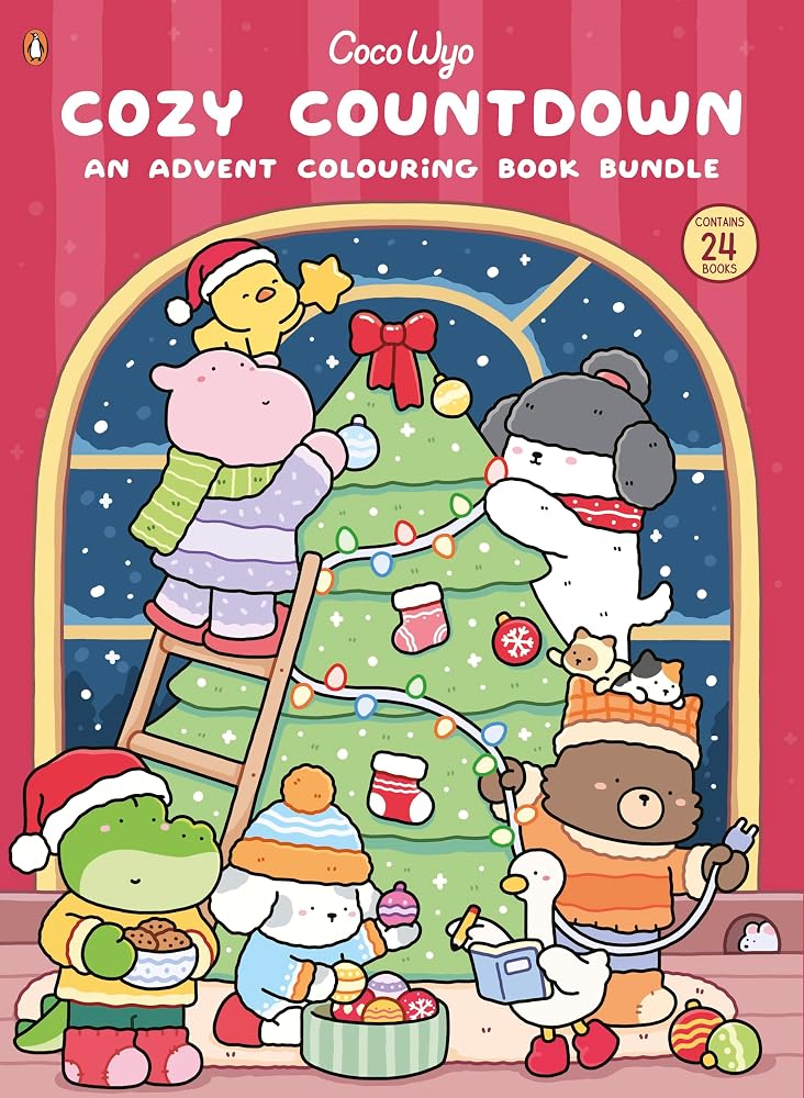 Coco Wyo: Cozy Countdown - An Advent Colouring Book Bundle cover image