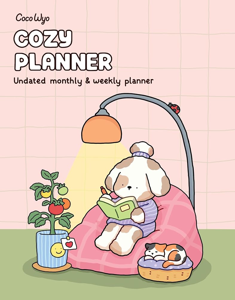 Cozy Planner: Undated weekly & monthly planner cover image