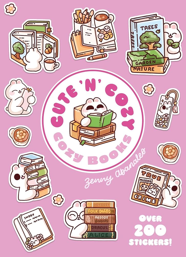 Cozy Books: Cute 'n' Cozy Little Sticker Book cover image
