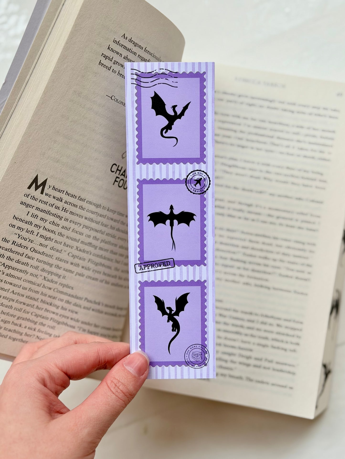 Bookmark - Stamps - Dragons