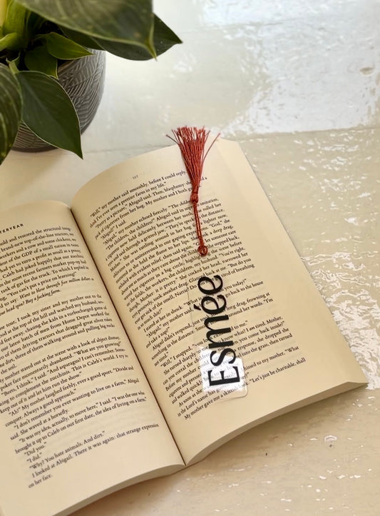 Personalised bookmark